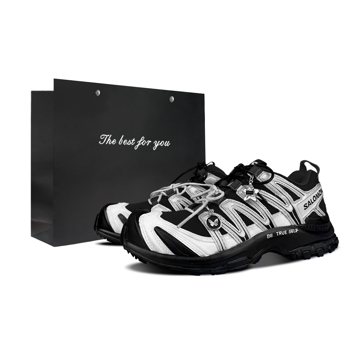 

XA PRO 3D Cushioning Abrasion Resistant Support Low top Outdoor Shoes Unisex SALOMON, butterfly warrior-shopping bag