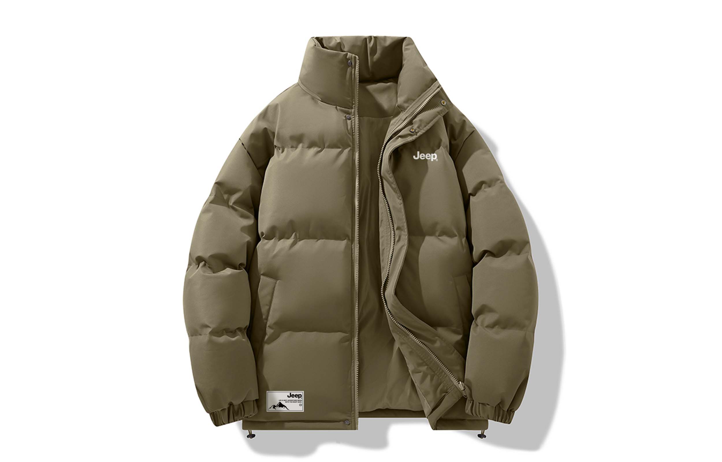 

Jeep Пуховик Unisex, Coffee Green