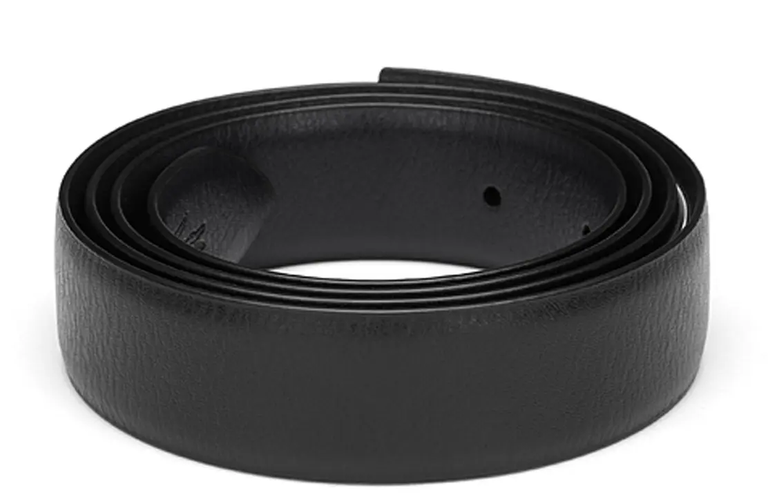

LACOSTE Однотонный кожаный ремень с пряжкой-шпилькой, Black