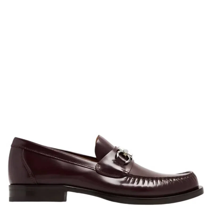 Лоферы Ferragamo Fort Gancini Horsebit Salvatore Ferragamo, фиолетовый