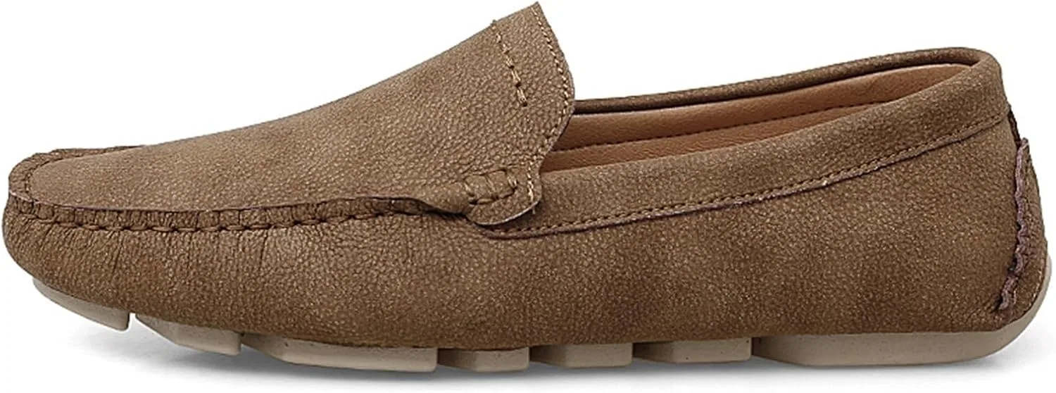 Мокасины кожаные Loafers коричневый DHFIRUFSHLO — фото 2