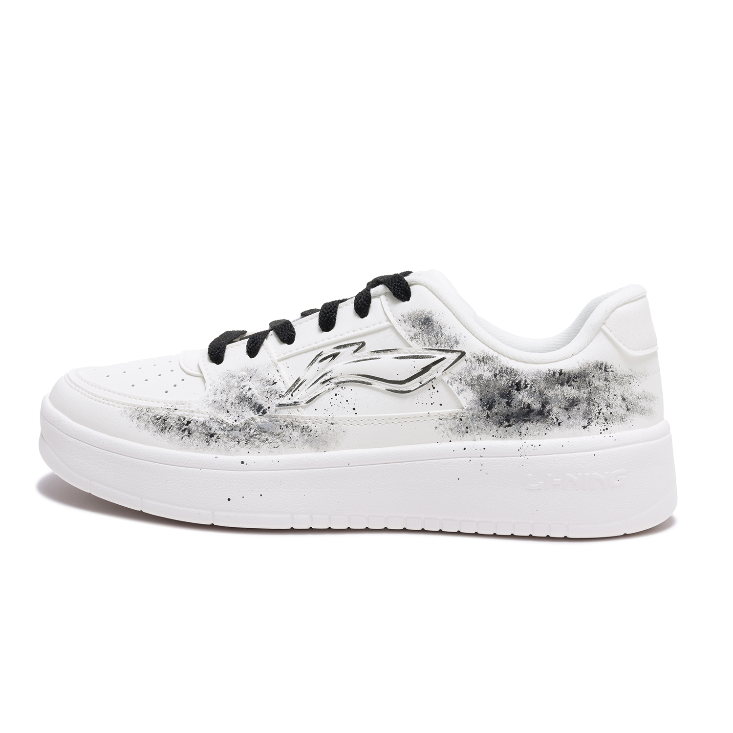 

January 1.0 Износостойкие и легкие низкие кроссовки для скейтбординга мужские LINING, черный