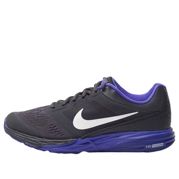 Кроссовки tri fusion run 'black purple' Nike, черный