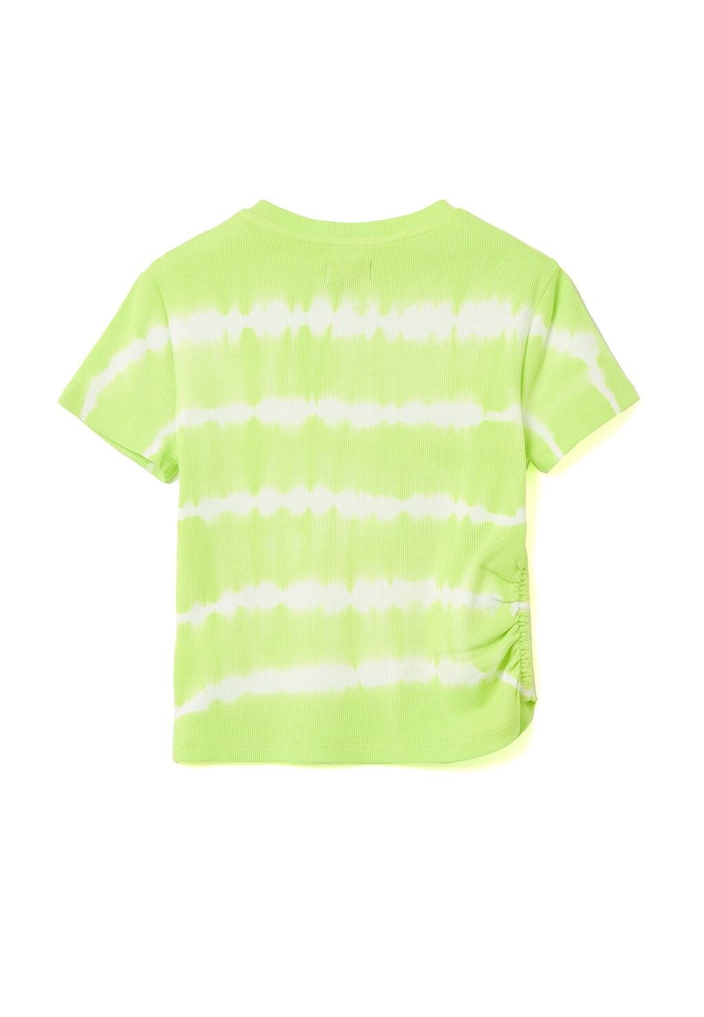 

Принт на футболке With Tie-Dye Pattern OVS, бело-зеленый
