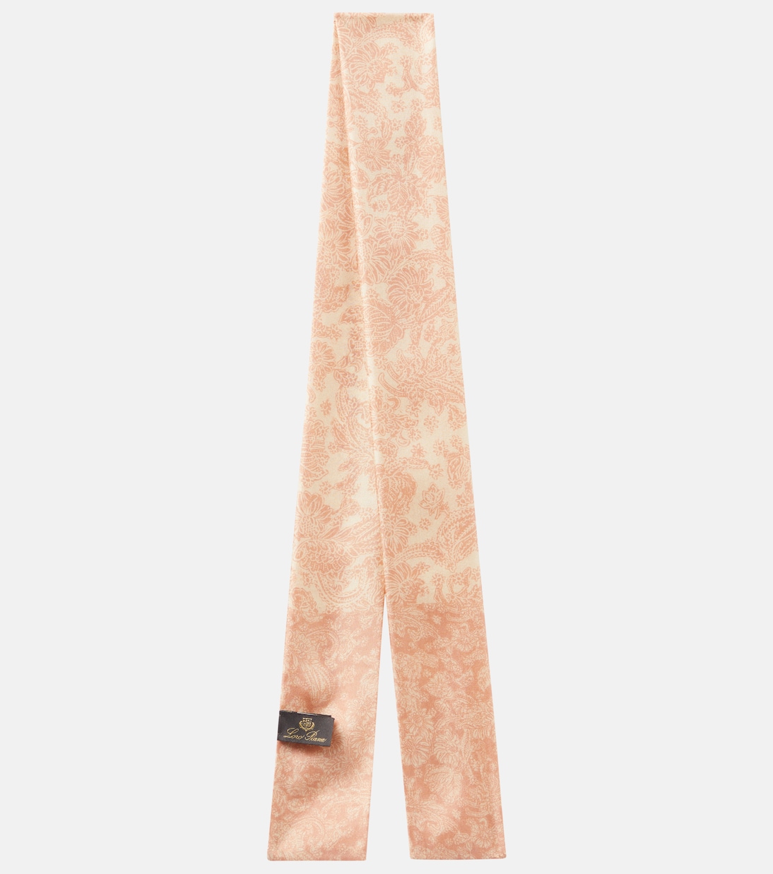 

Шелковый платок с принтом Loro Piana, White Strawberries +Nougat