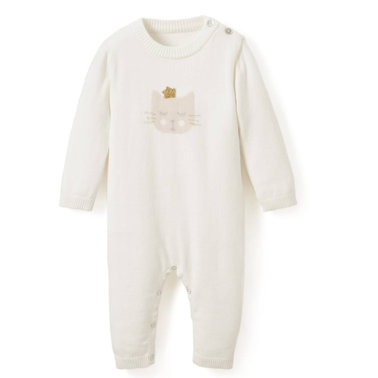

Комбинезон принцессы Китти для девочек белого/розового цвета Elegant Baby