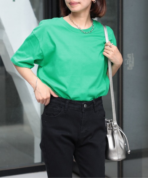 

Футболка из высококачественного хлопка, свободного кроя, с коротким рукавом GILDAN, зелёный