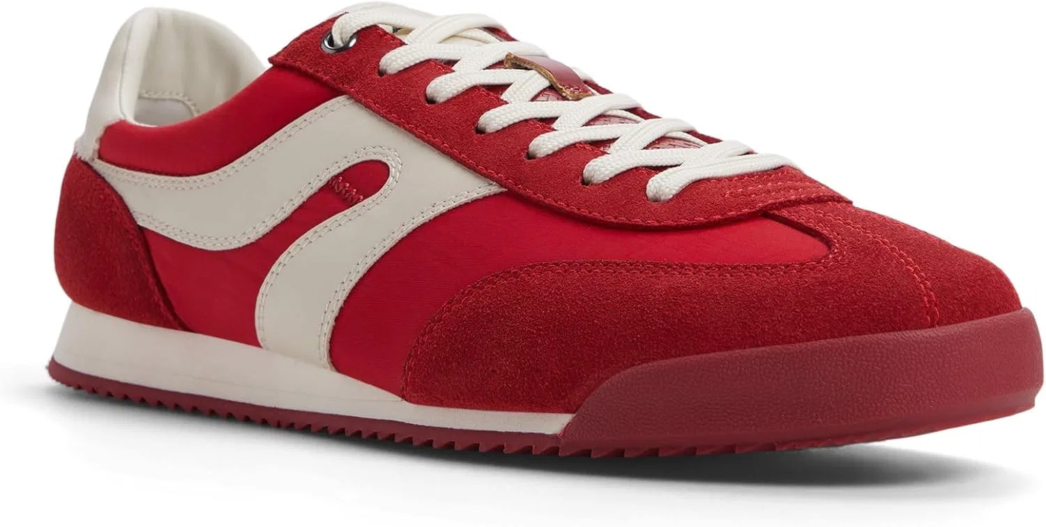 Мужские кроссовки ALDO Finegan, Red Excursion Plain Getaway Solids — фото 3