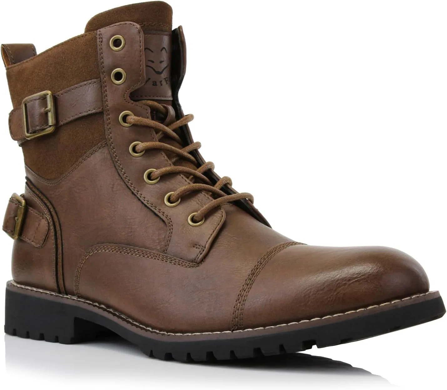 Модные ботинки Polar Fox Hombres Patrick с закрытым носком, Brown