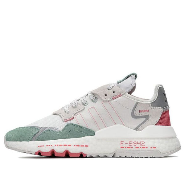 Кроссовки оригинальные nite jogger Adidas, белый