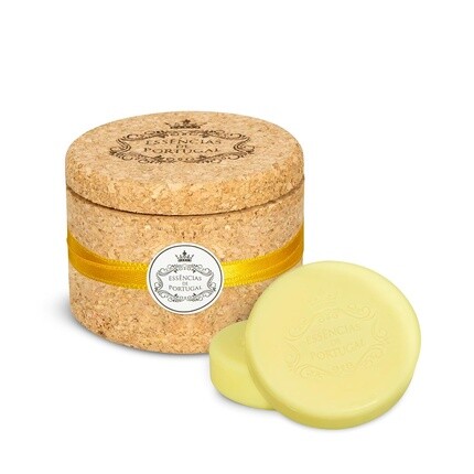 

Мыло ESSÊNCIAS DE PORTUGAL, 50 г, в португальской пробковой упаковке для ювелирных изделий «Лимон» — набор из 2 шт.