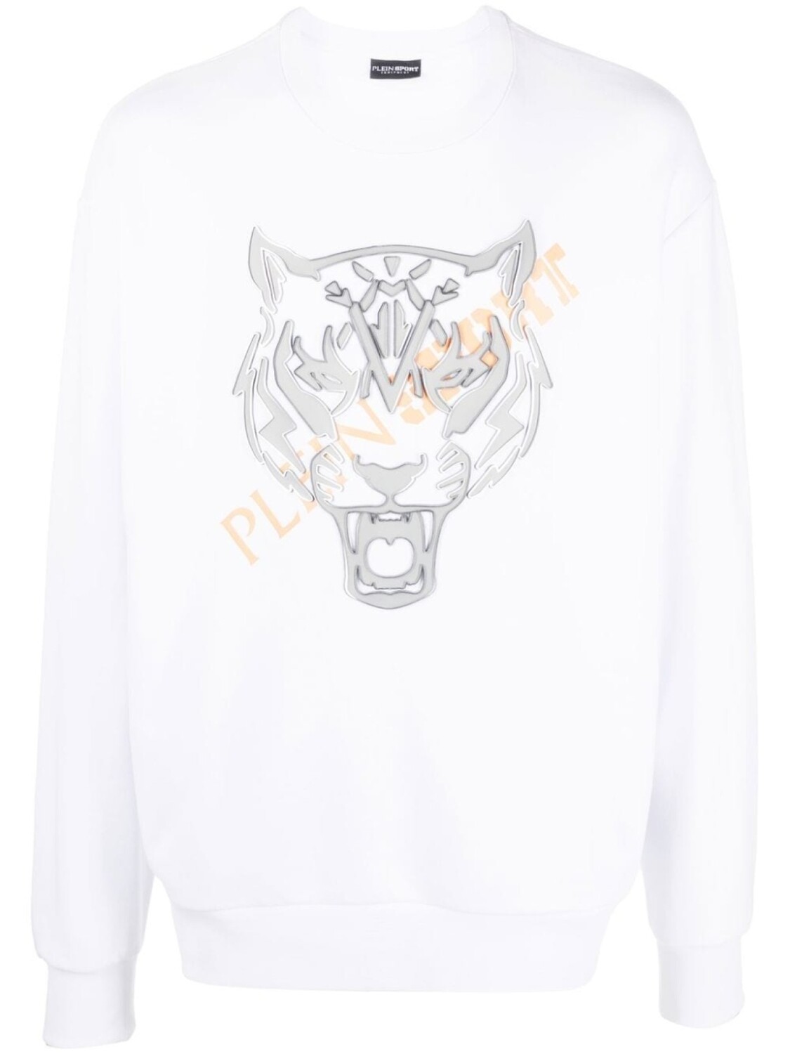 

Plein Sport толстовка с длинными рукавами, белый