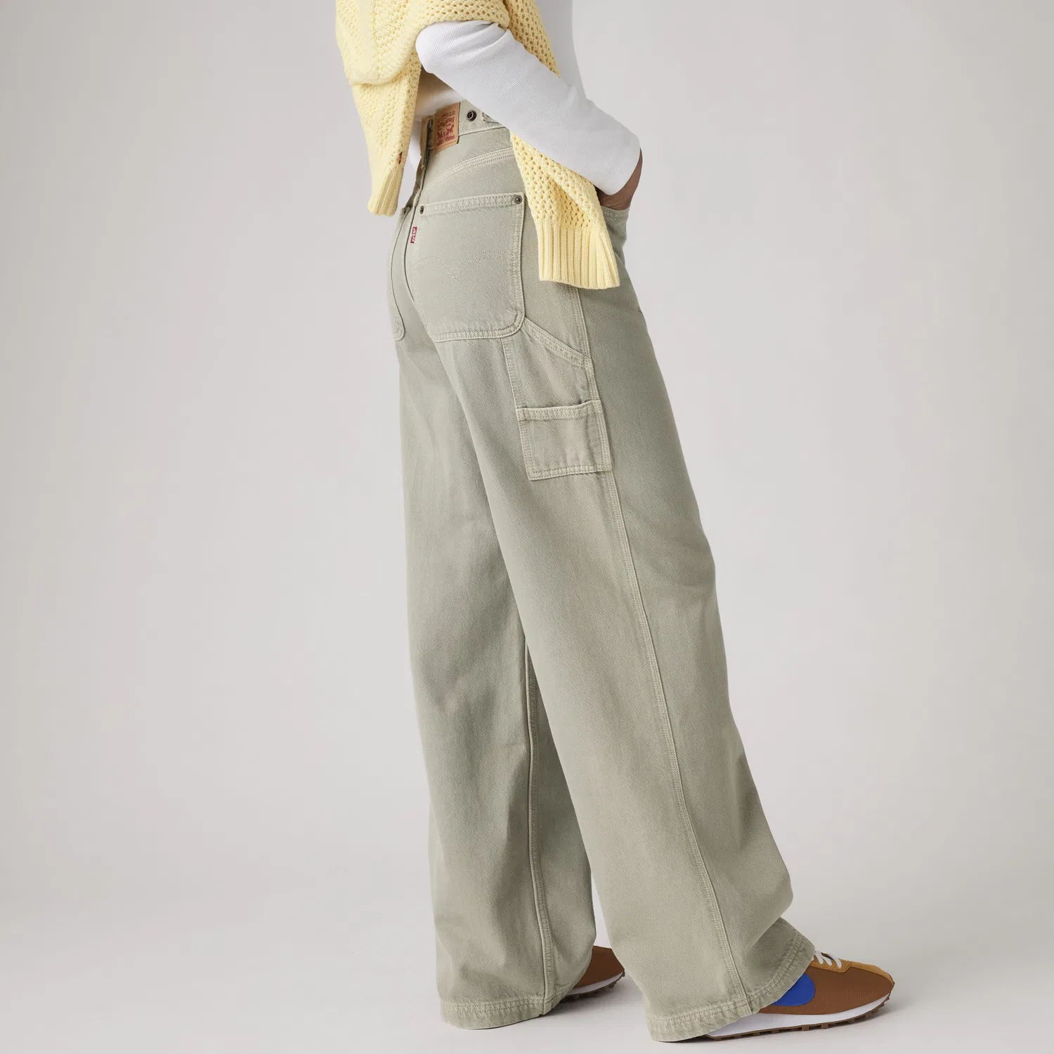 Легкие женские джинсы Cinch Baggy Carpenter Levi's, Green — фото 2