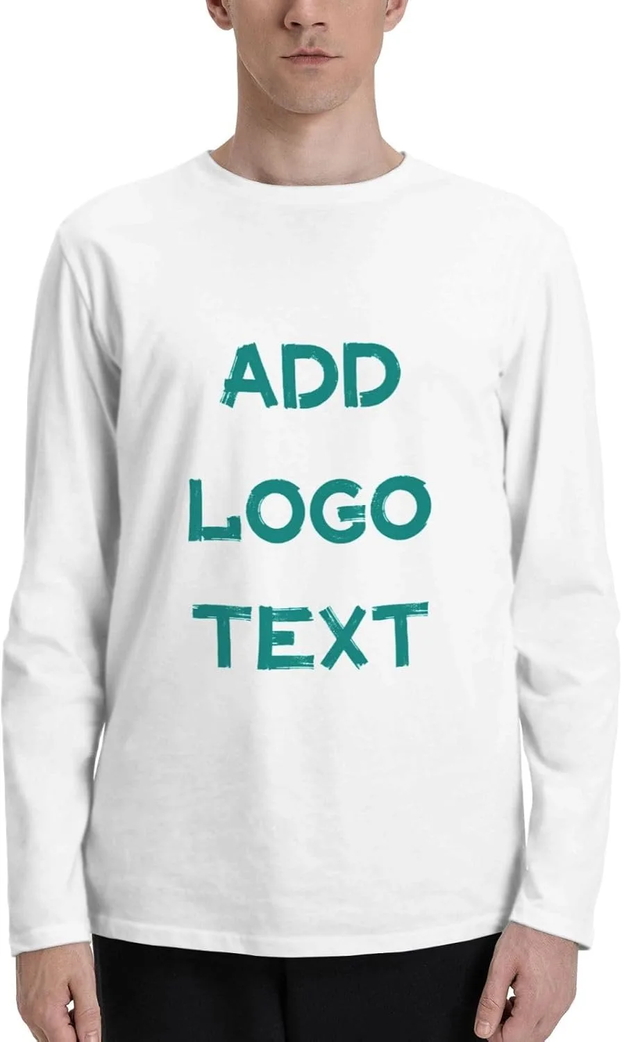 

Футболка с длинным рукавом для мужчин Custom Cotton