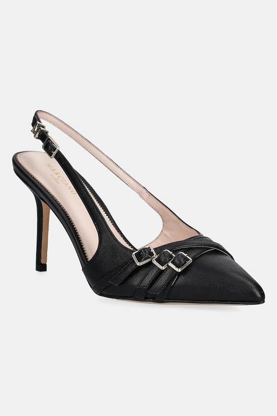 Кожаные туфли-лодочки SLING BACK BUCKLE S Guess, черный