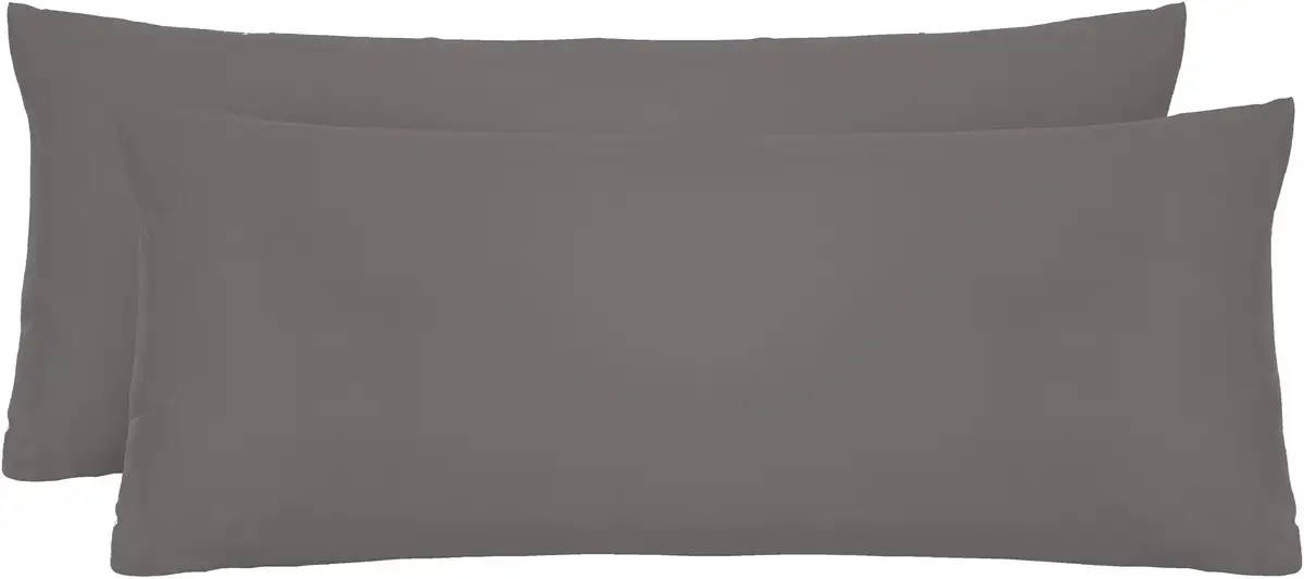 

Чехол на подушку Biberna "Michi", (2 шт.), разные размеры, сертифицирован OEKO-TEX 40х40 см, серый