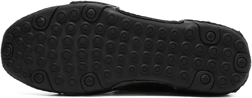 

Мужские летние спортивные кроссовки для походов и прогулок на улице с сеткой, легкие, дышащие, без шнурков, с противоскользящей подошвой Abborora, черный