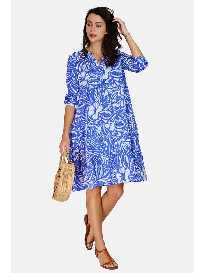 

Длинное платье ASSUILI, цвет blau/weiß