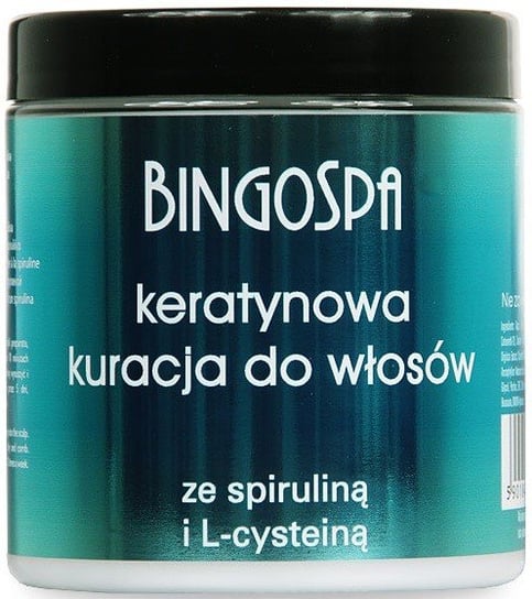 

Кератиновое лечение волос Bingospa со спирулиной