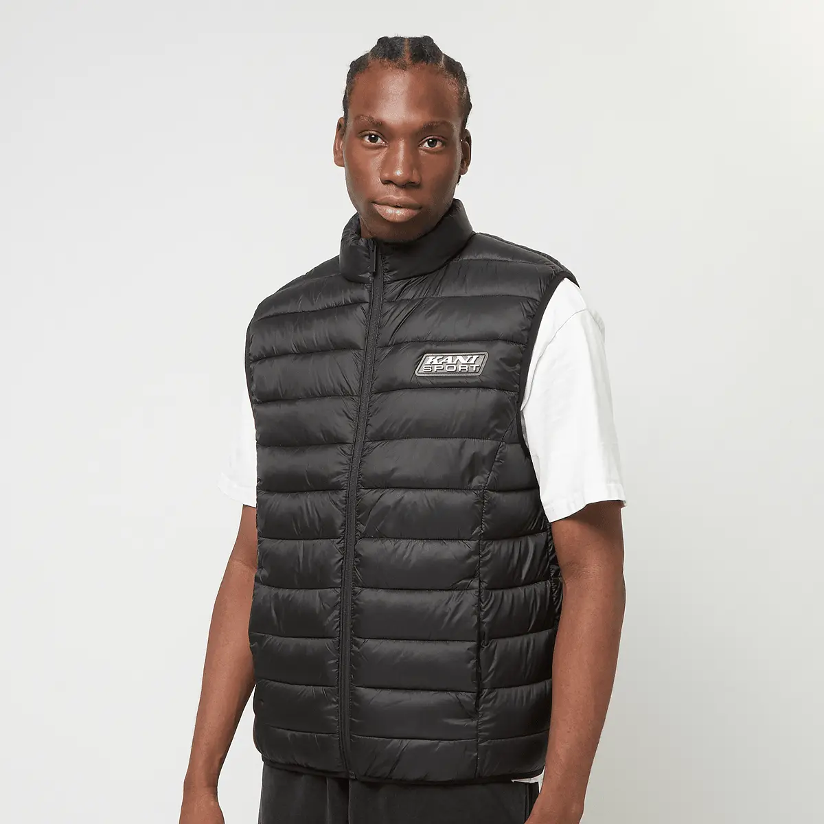 

Куртка Karl Kani Sport Patch Light Puffer Vest, черный