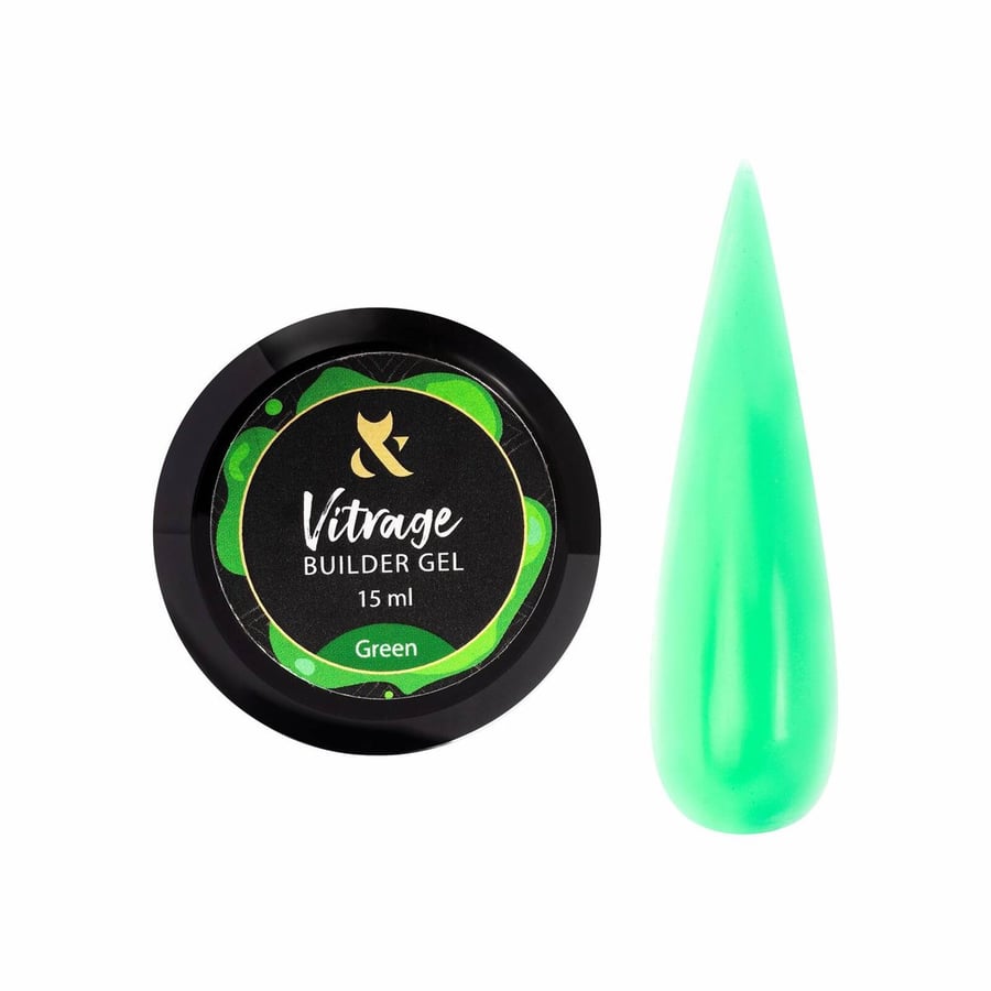 

FOX Vitrage Builder Gel Зеленый 15 мл TM F.O.X
