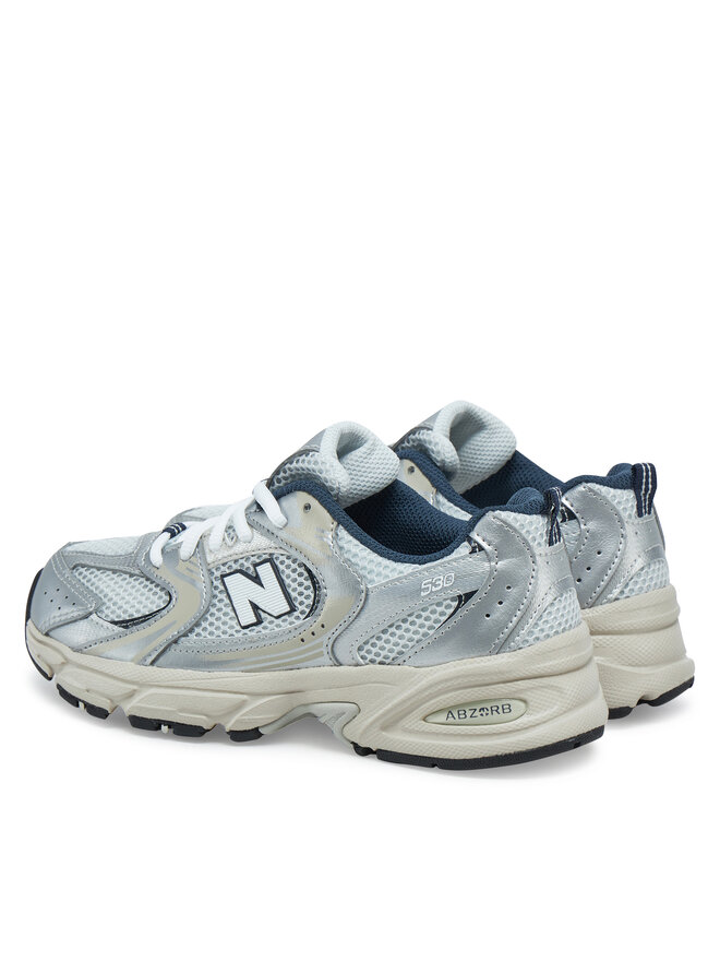 Кроссовки GR530KA New Balance, серебряный — фото 3