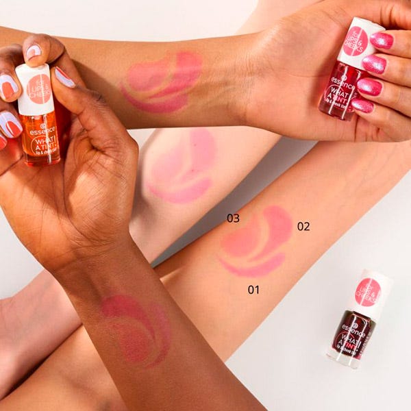 Тинт для губ и щек ESSENCE What A Tint! Tinte Para Labios Y Mejillas, 02 Coral Sunset — фото 4