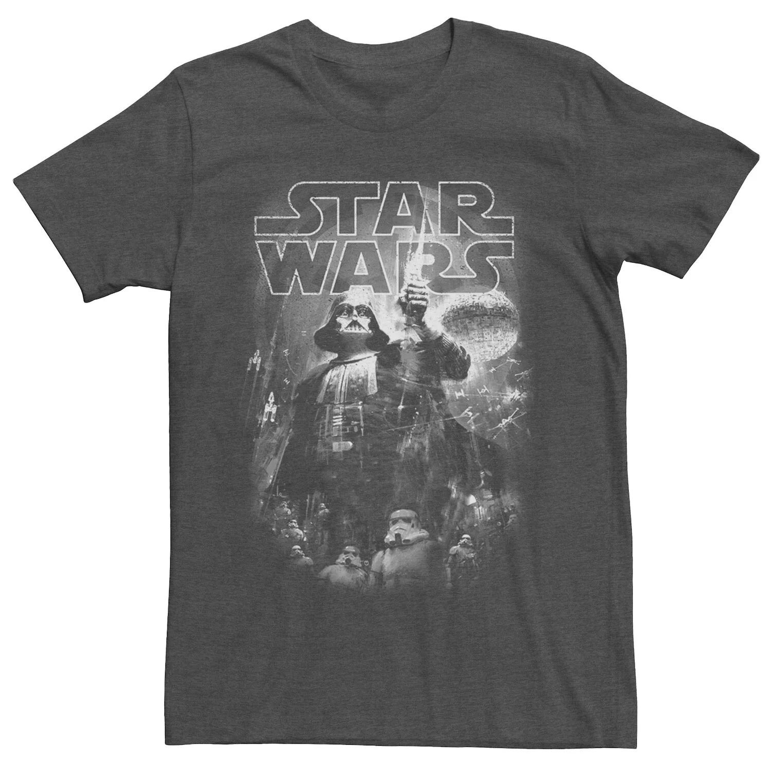 

Мужская футболка с винтажным фотографическим рисунком Star Wars