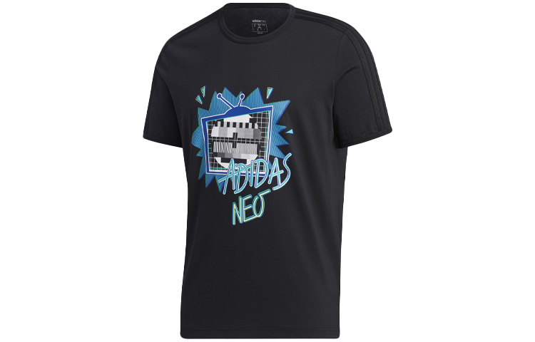 

Футболка мужская черная Adidas Neo