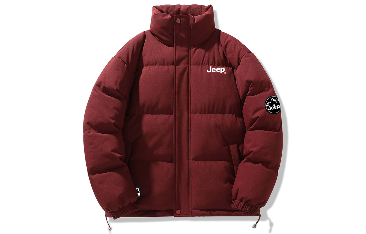 

Jeep Пуховик Unisex, 108 Burgundy