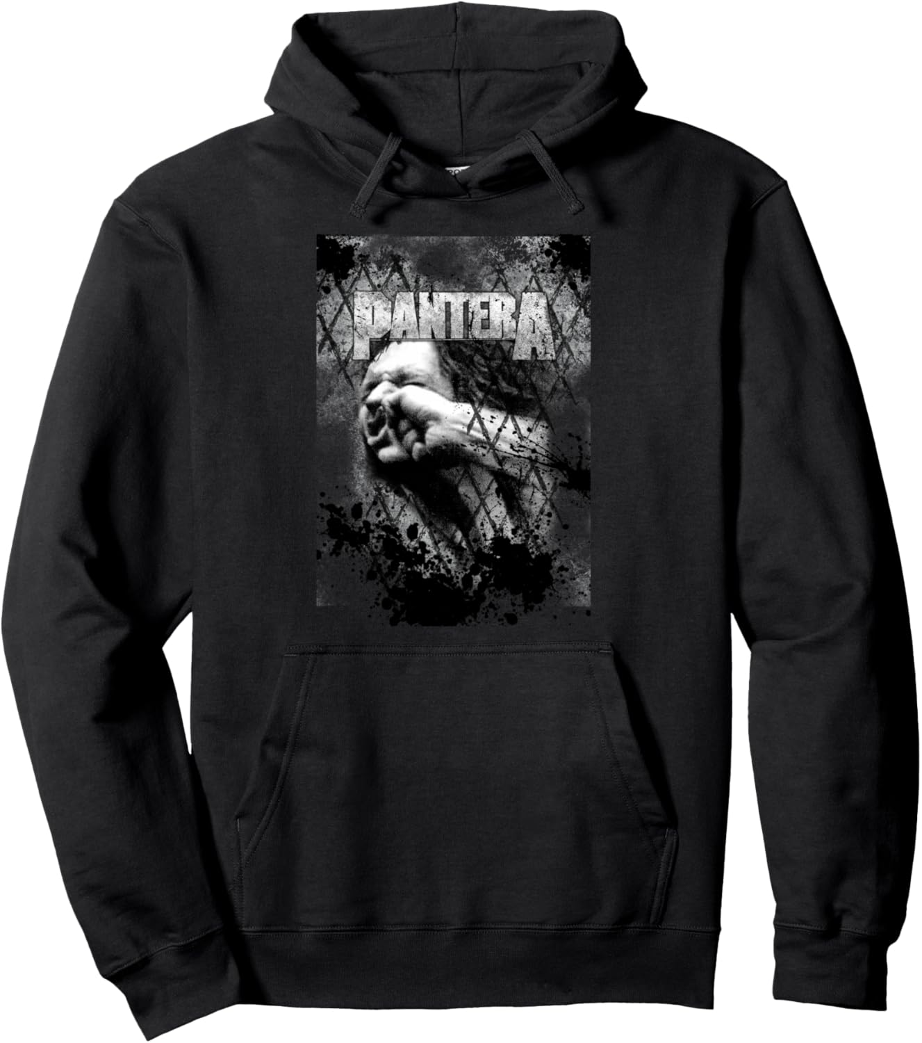 

Официальная вульгарная толстовка Pantera, черная, Черный, Официальная вульгарная толстовка Pantera, черная