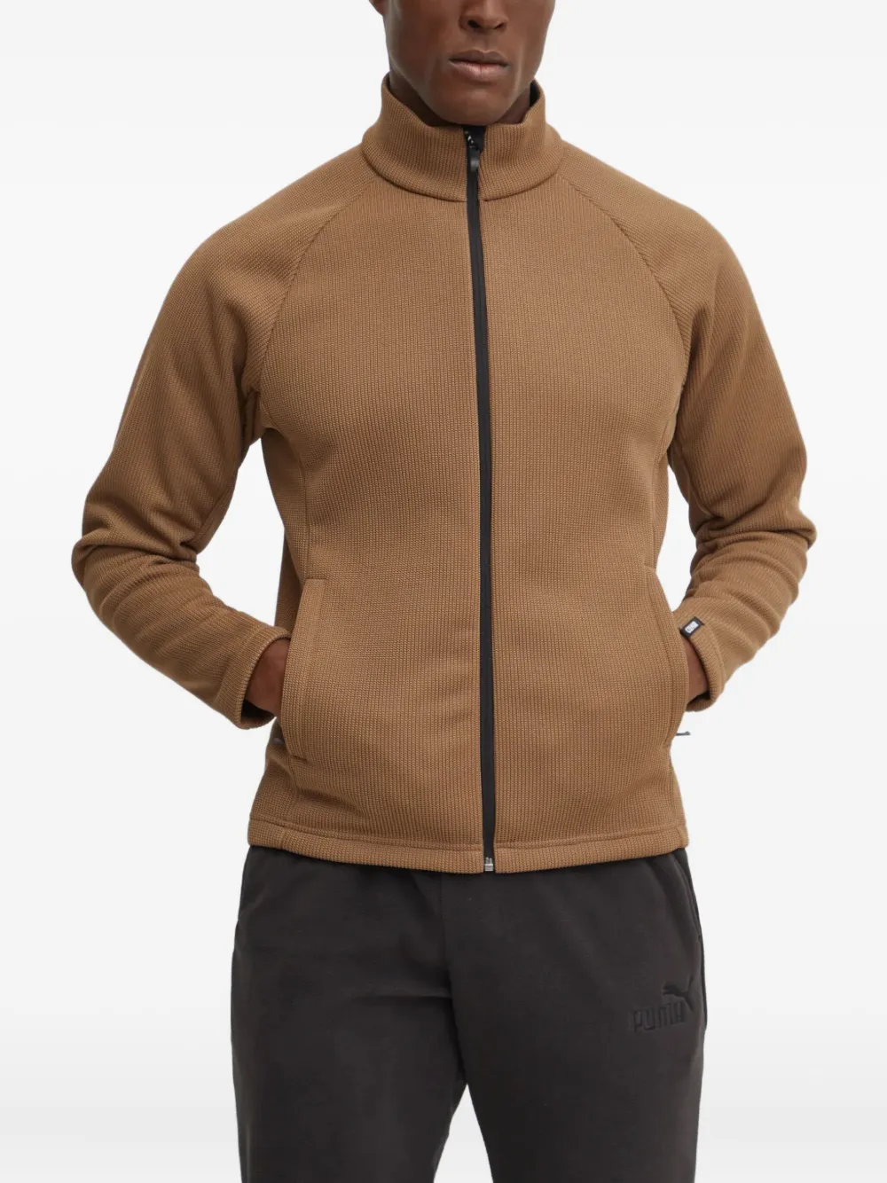 

Трикотажный лыжный свитшот на молнии Colmar, коричневый