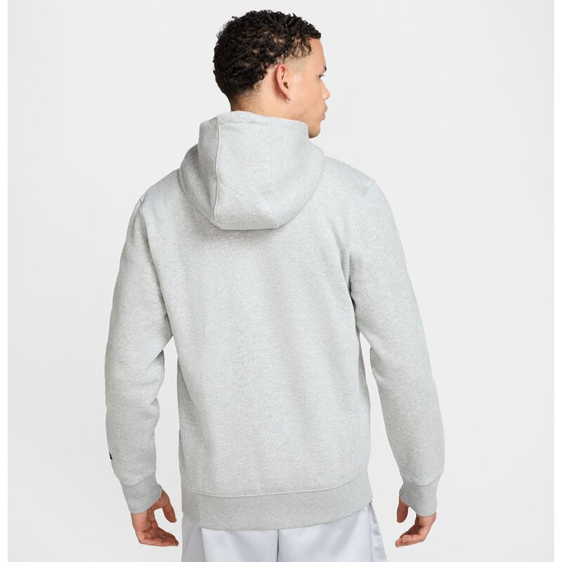 Hooded sweatshirt m nk club bb po hdy nsw gfx Nike, мультиколор — фото 2