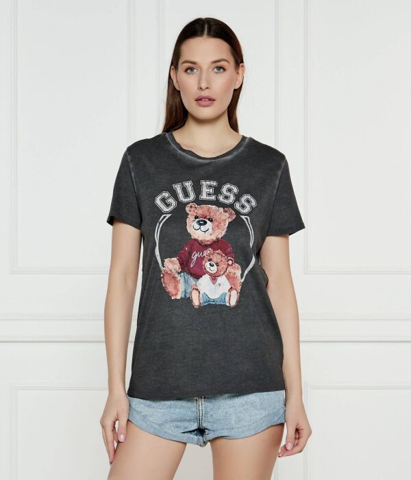 

Футболки Regular fit Guess Jeans, серый