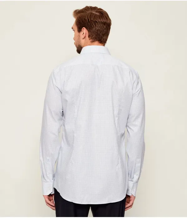 Рубашка H-HANK-spr-B1-C1-253 slim fit Boss, небесно-голубой — фото 3