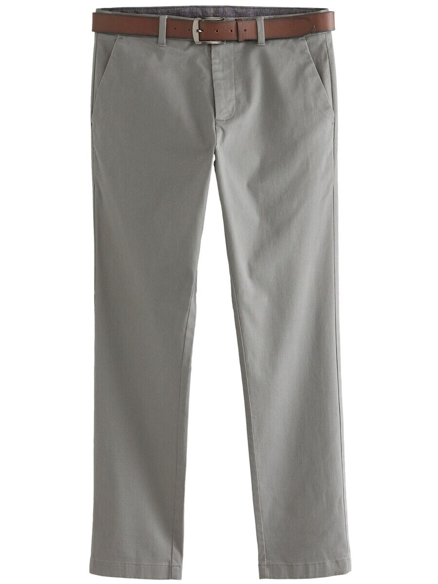 

Брюки чинос Next Slim fit Chino Pants, серый