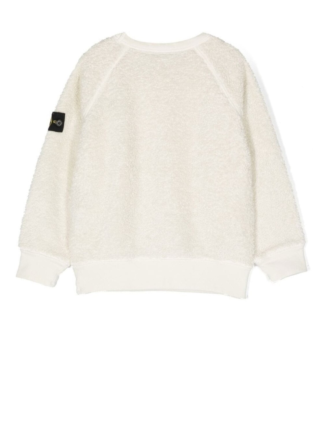 

Толстовка с нашивкой Compass Stone Island Junior, бежевый