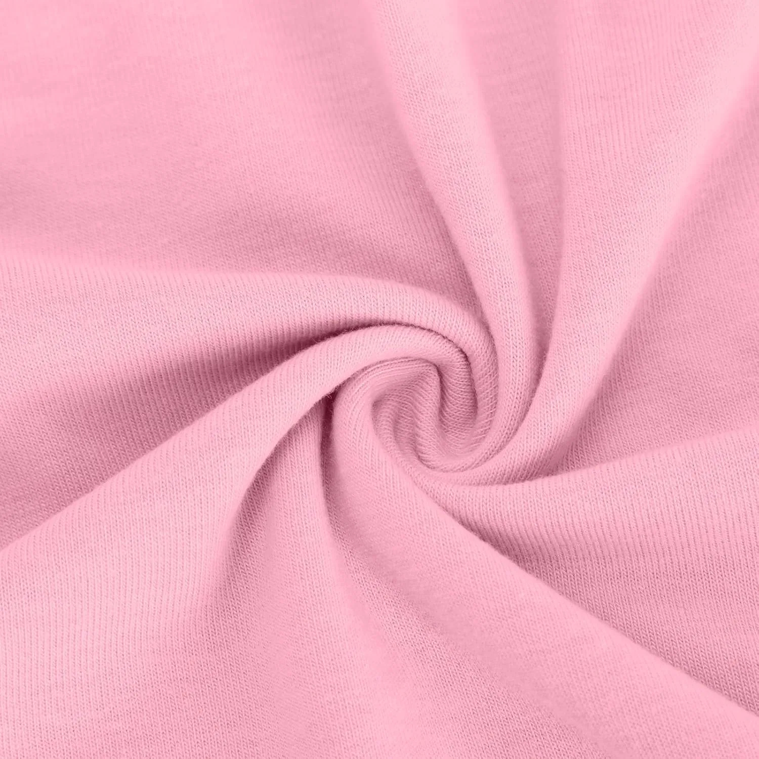 Футболка женская с кружевными рукавами, Oversized, Pink — фото 4