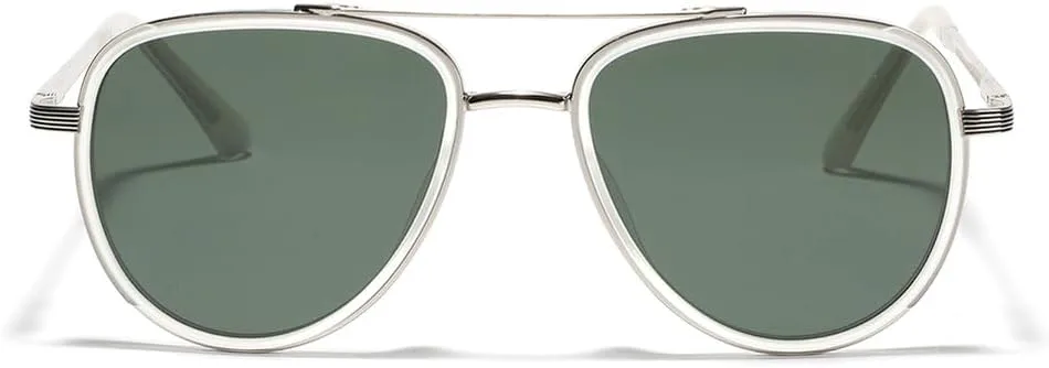 

поляризованные солнцезащитные очки для мужчин, полуметаллические ретро-солнцезащитные очки для женщин, летний стиль, зеленый, серый, коричневый WNCKSQ, Brown