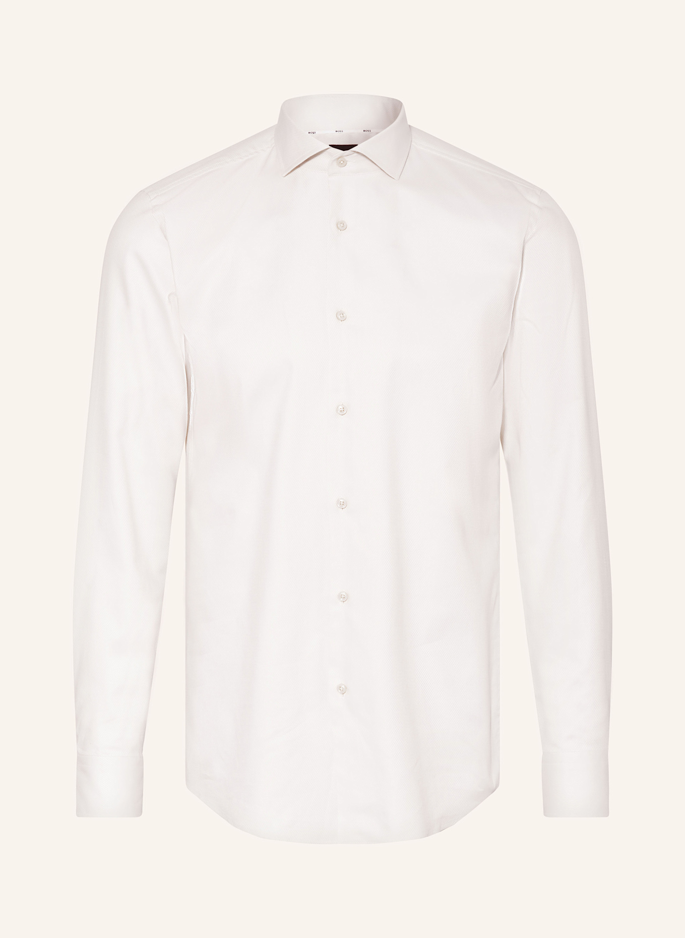 

Рубашка Hank slim fit Boss, белый