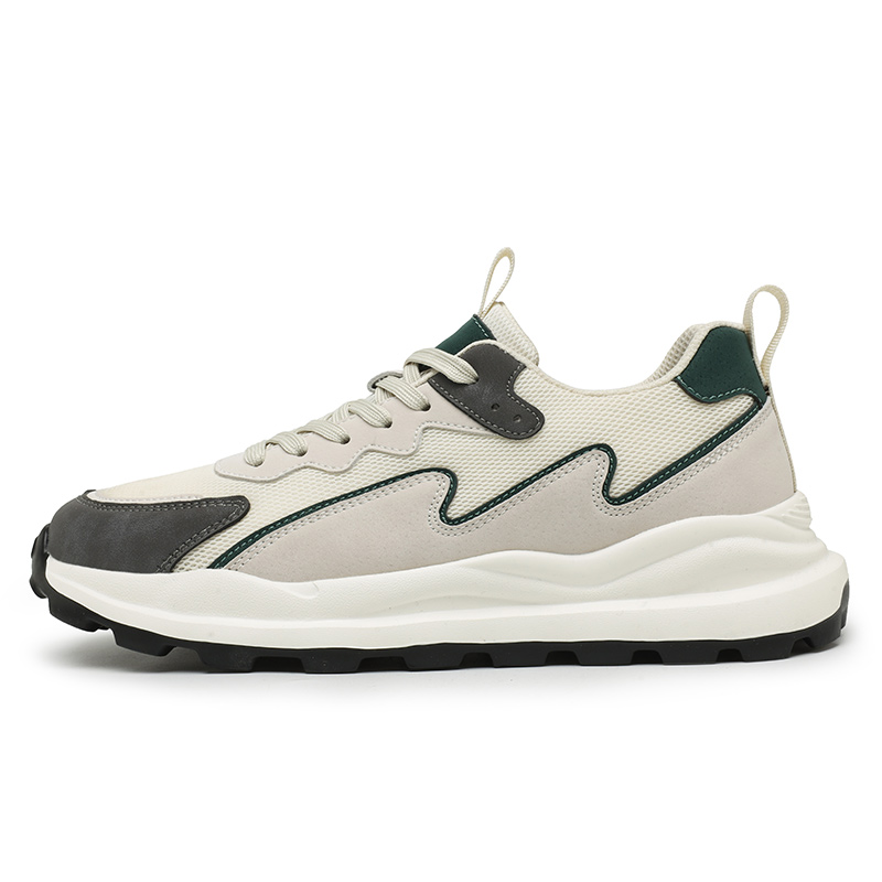 

Низкие повседневные туфли мужские UAXBO, Beige Green