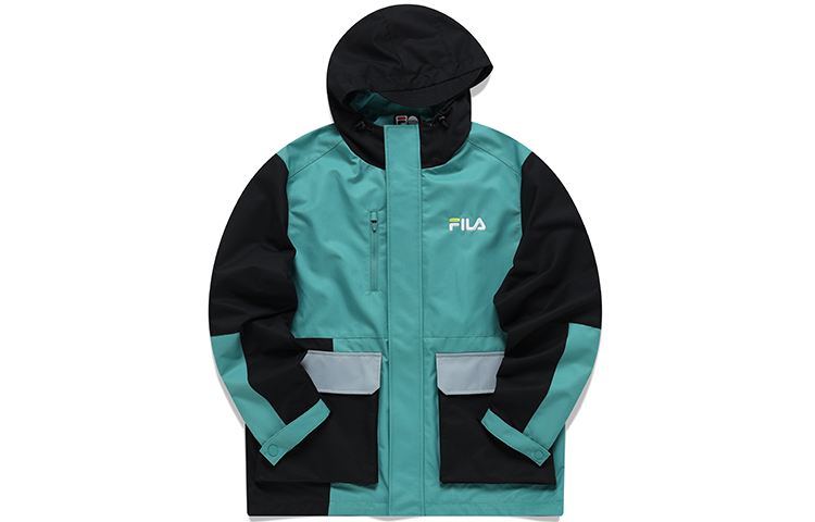 

FILA FUSION Уличная спортивная куртка мужская деловая синяя, Business Blue