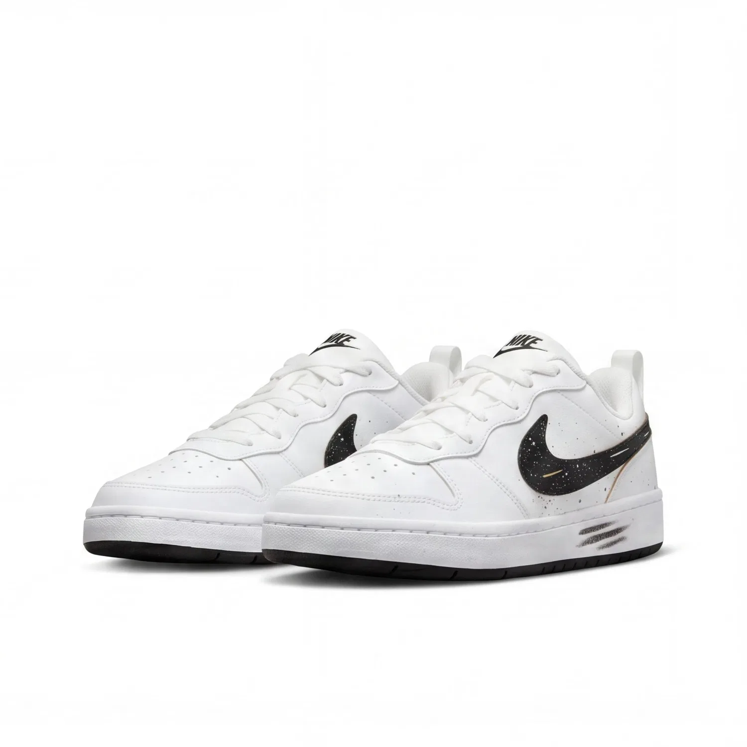 Кроссовки для скейтбординга Nike Court Borough Starlight белые — фото 4
