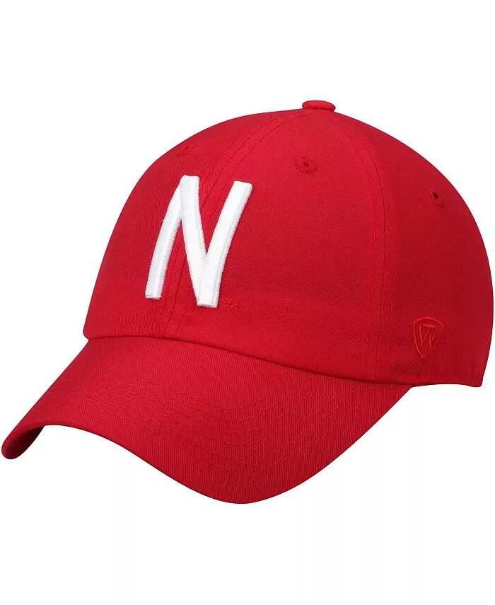 

Мужская регулируемая шляпа Scarlet Nebraska Huskers Staple Top Of The World, красный