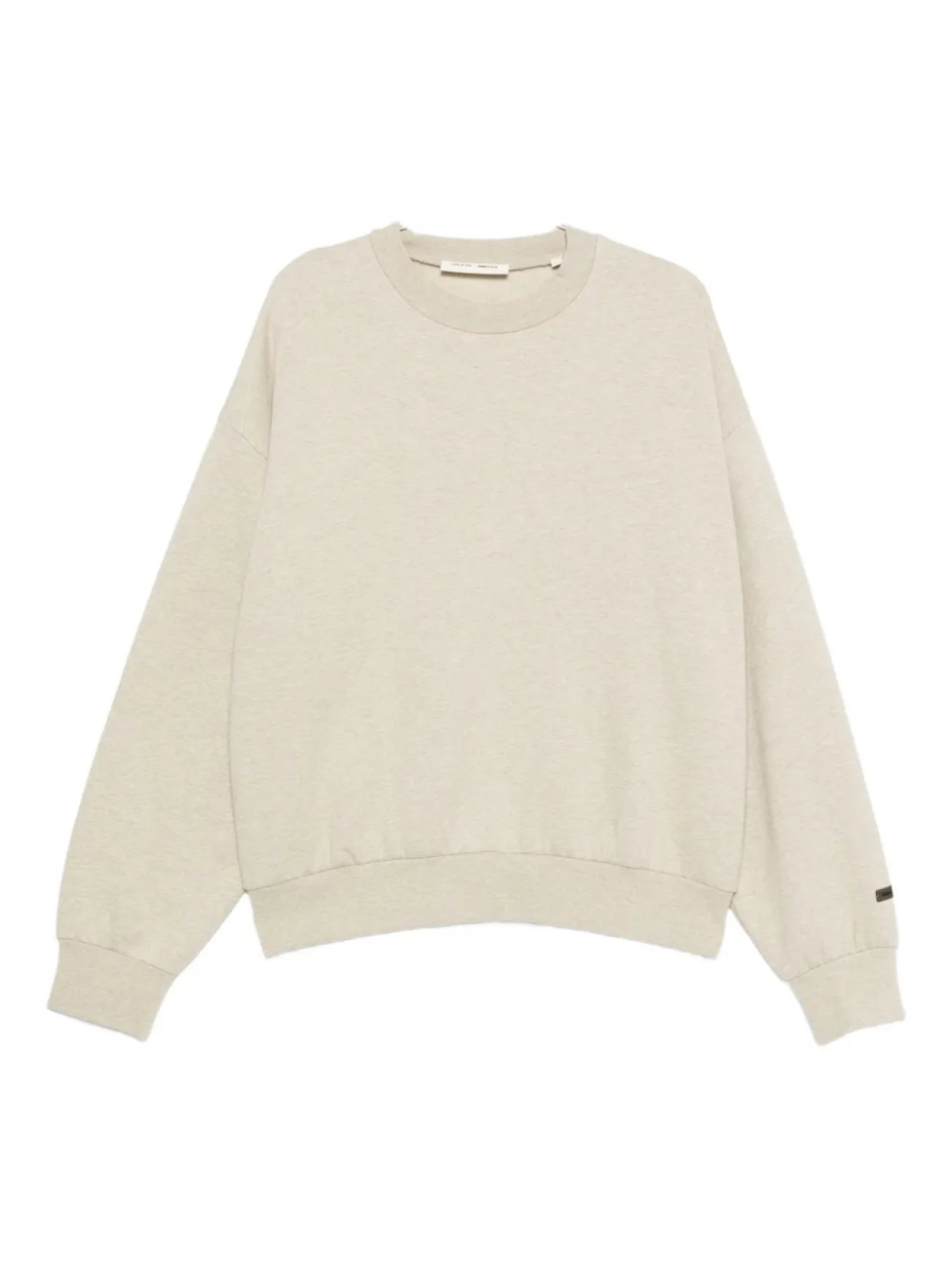 

FEAR OF GOD ESSENTIALS хлопковая толстовка с круглым вырезом, нейтральный