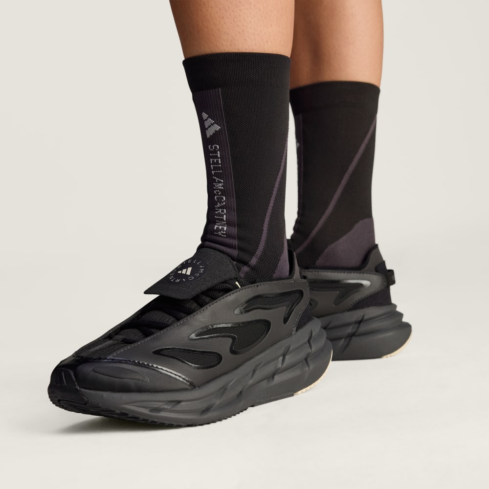 Кроссовки Adidas By Stella McCartney Adistar, цвет Core Black/Utility Black/Almond Milk-Smc — фото 2