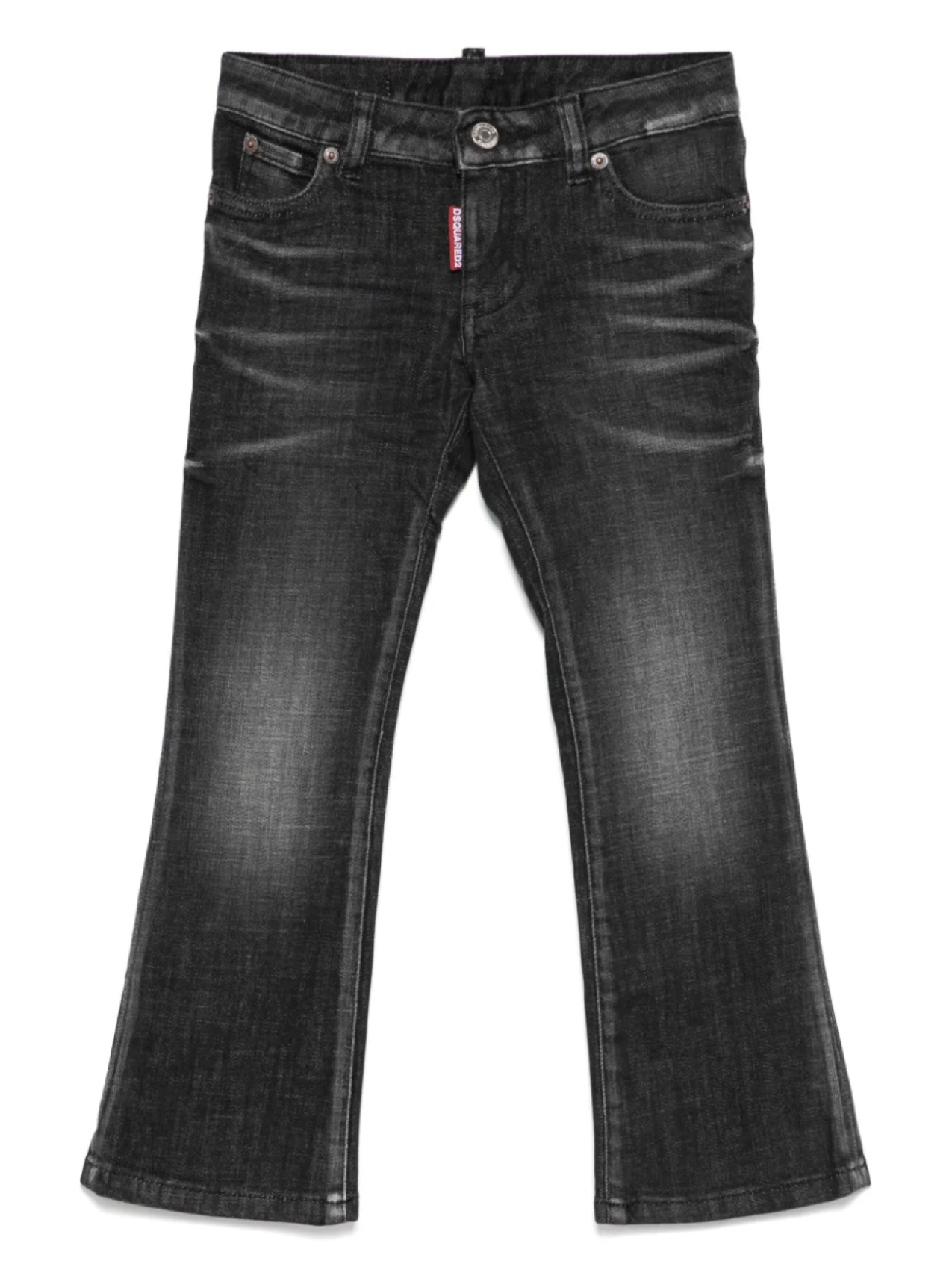 

Расклешенные джинсы DSQUARED2 KIDS, черный
