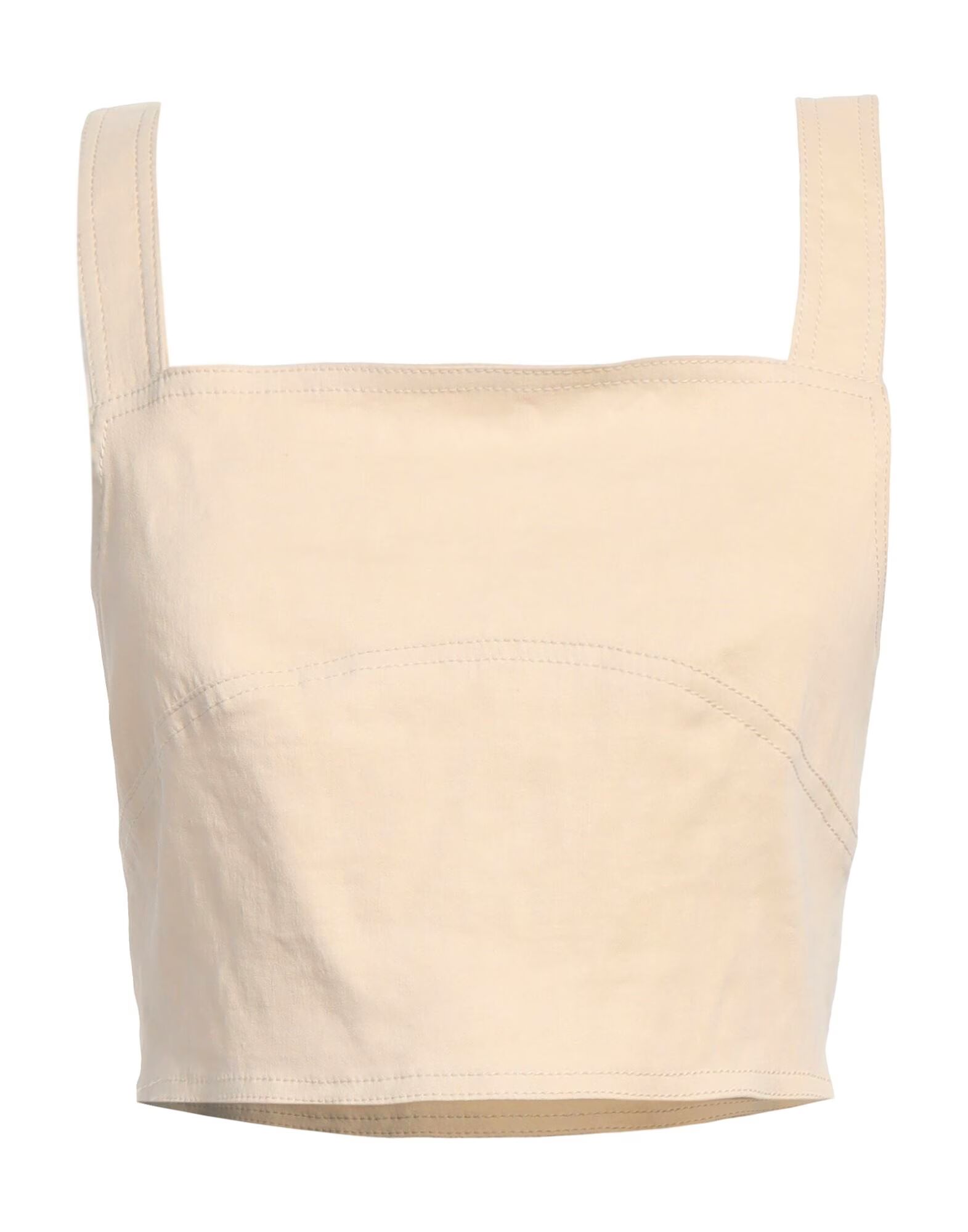 

Кроп-топ Pinko, бежевый