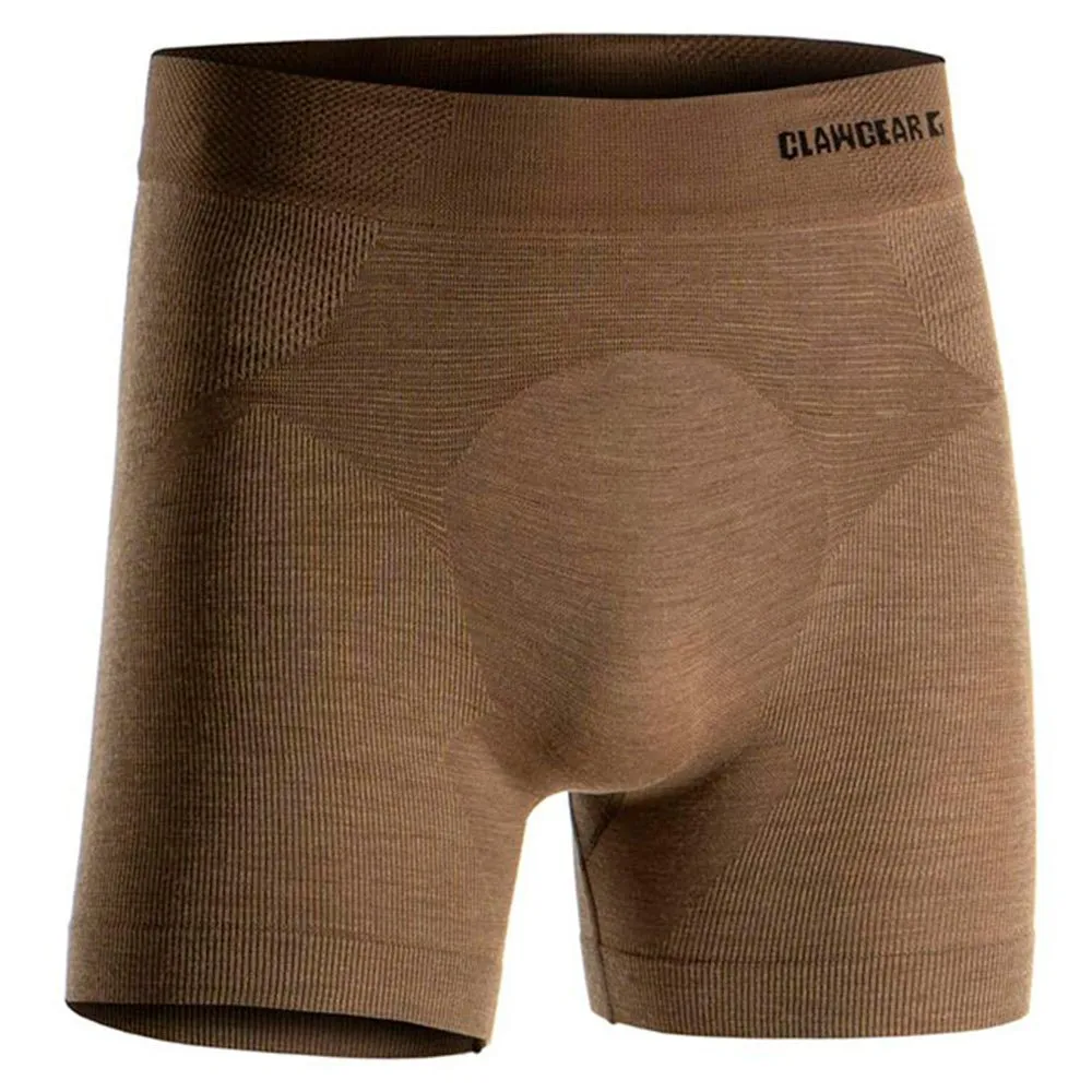 

Базовый слой Clawgear Merino Seamless boxers, коричневый