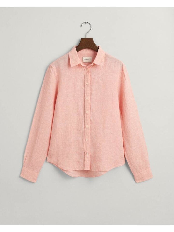 

Блуза Gant Langarmbluse, цвет peachy pink